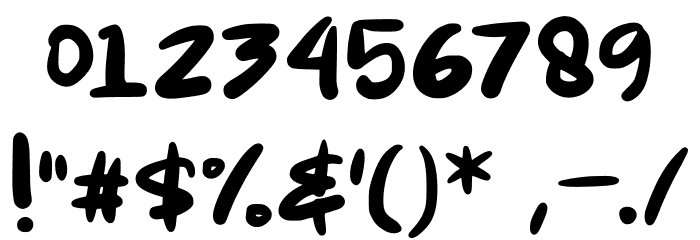 MonkeyRocket Font OTHER CHARS