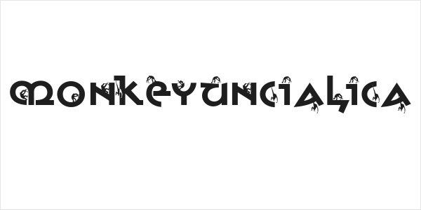 MonkeyUncialica Logo