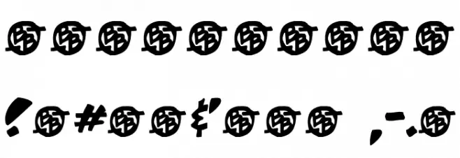 Monkeyboy Font OTHER CHARS