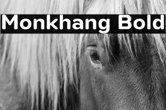 Monkhang Bold Example 1