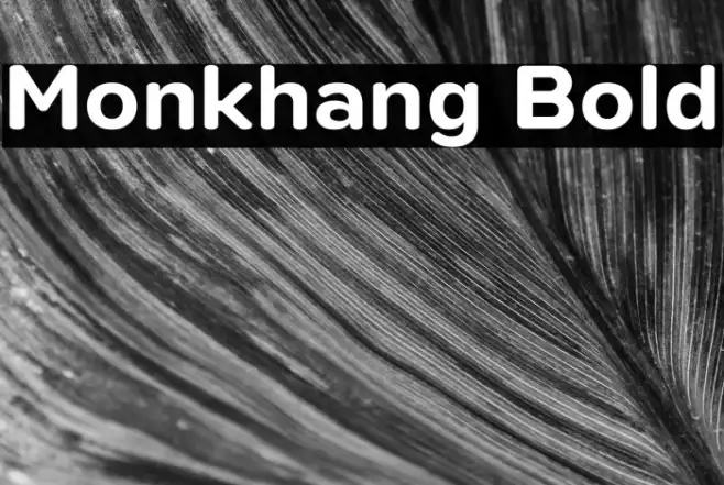 Monkhang Bold Example 3