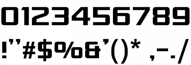 Monkirta Pursuit NC Font OTHER CHARS