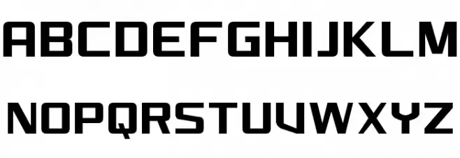 Monkirta Pursuit NC Font UPPERCASE