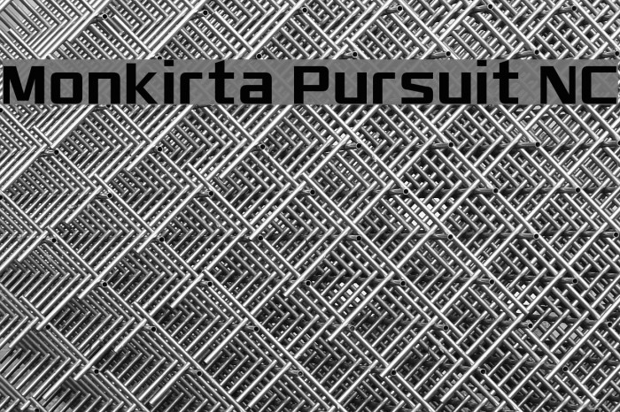 Monkirta Pursuit NC Font examples