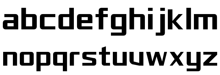Monkirta Pursuit NC Font LOWERCASE