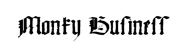 Monky Business Font