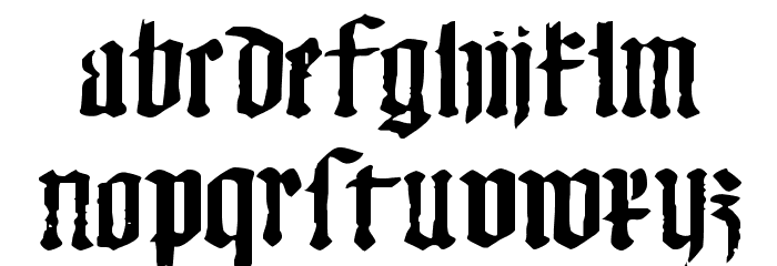 Monky Business Font LOWERCASE