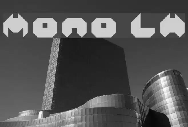 Mono LH Font examples