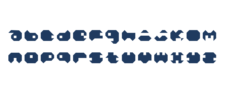 Mono LH Lowercase