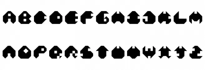Mono Regular 字体 大写