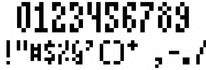 Mono a Mano Regular Font OTHER CHARS