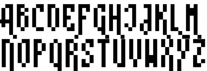 Mono a Mano Regular Schriftart Groß