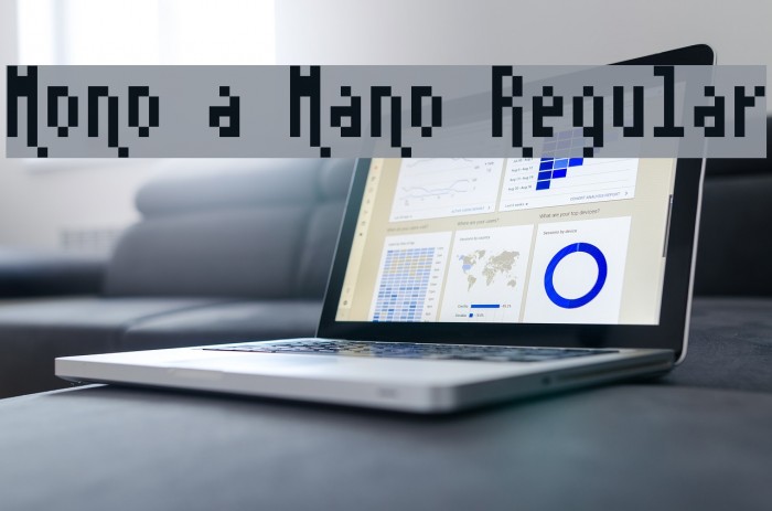 Mono a Mano Regular Font examples