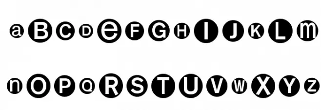 MonoAlphabetMultiSized Polices MAJUSCULES