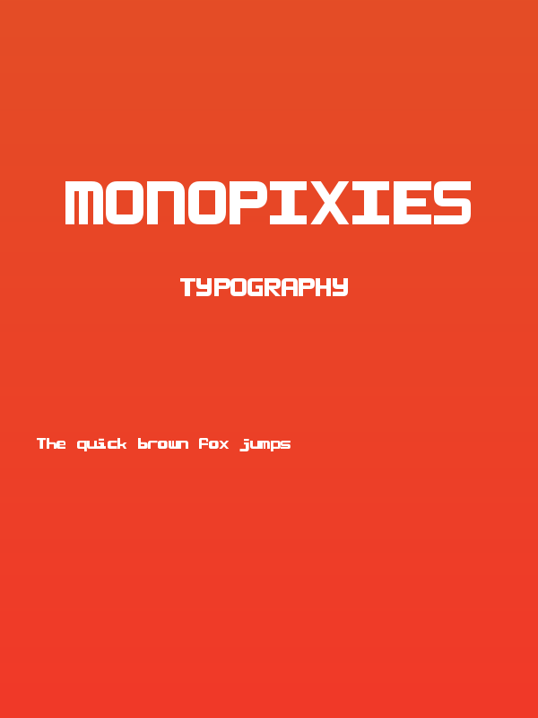 MonoPixies Poster