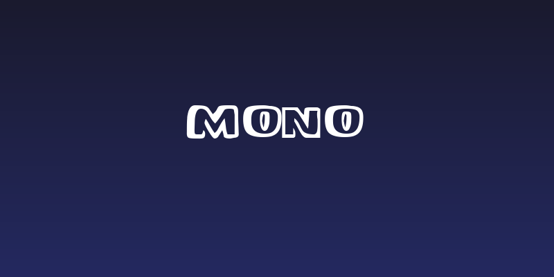 Mono Social Header