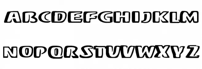 Mono Schriftart Kleinbuchstaben