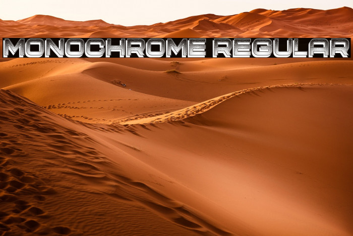 Monochrome Regular Example 1