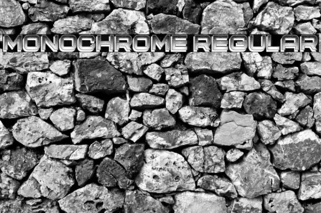 Monochrome Regular Example 3