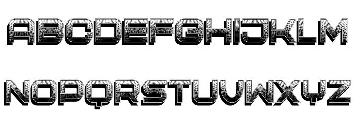 Monochrome Regular Font LOWERCASE