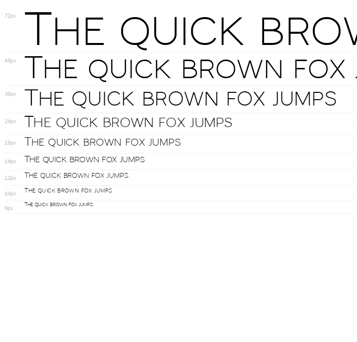 Monocole Free Regular Waterfall