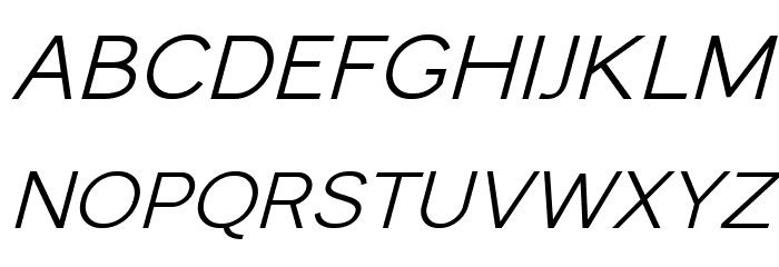 Monocole Free Semi Bold Italic Font OTHER CHARS