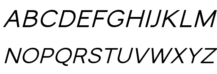 Monocole Free Semi Bold Italic Font LOWERCASE