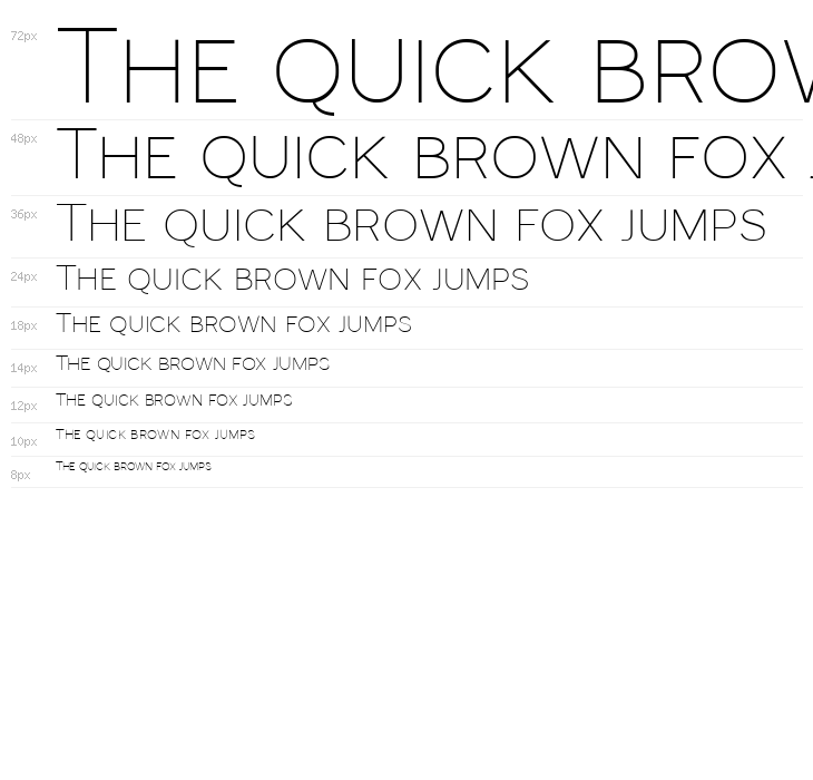 Monocole Free Thin Waterfall