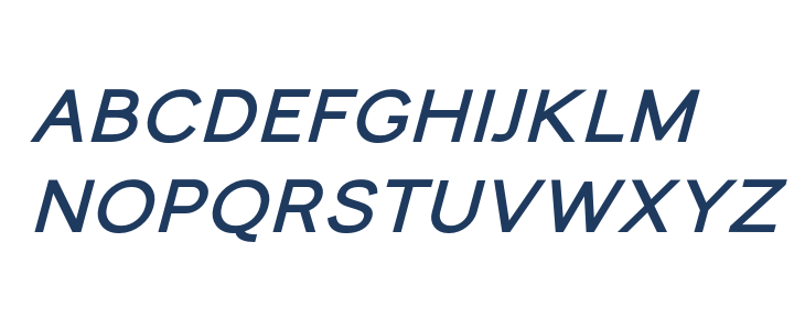 MonocoleFree-BoldItalic Lowercase