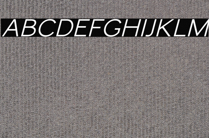 MonocoleFree-SemiBoldItalic Example 1