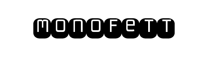 Monofett  font caratteri gratis