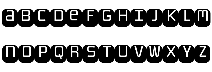 Monofett Font LOWERCASE