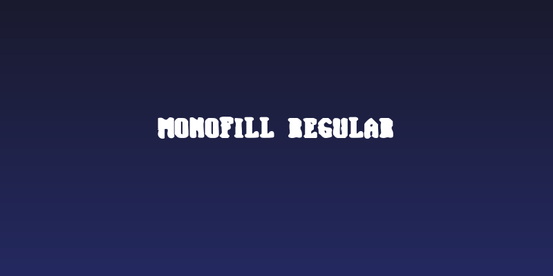 Monofill Regular Social Header