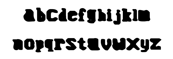 Monofill Regular Font LOWERCASE