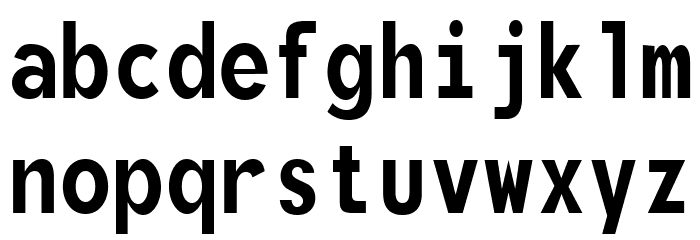 Monofonto-Regular Font LOWERCASE