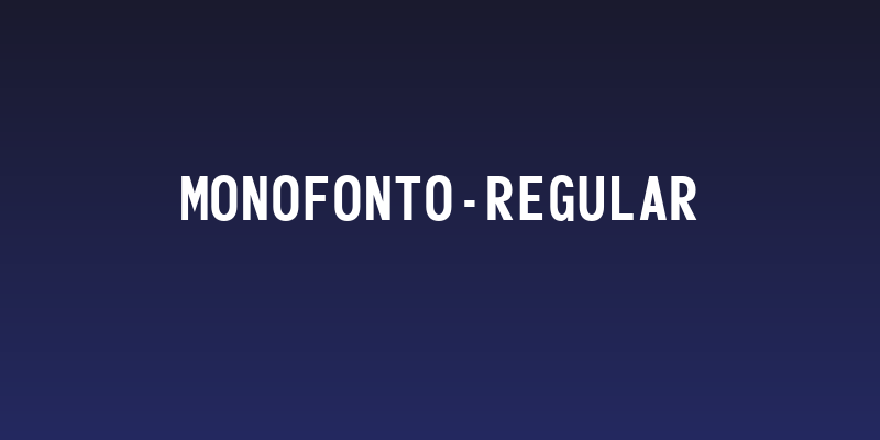 Monofonto-Regular Social Header