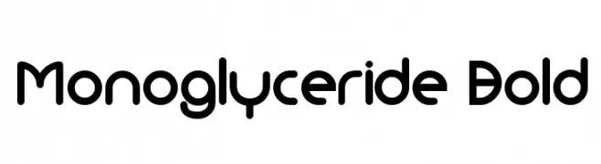 Monoglyceride Bold  Free Fonts Download