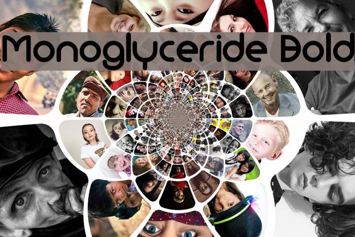 Monoglyceride Bold Font examples