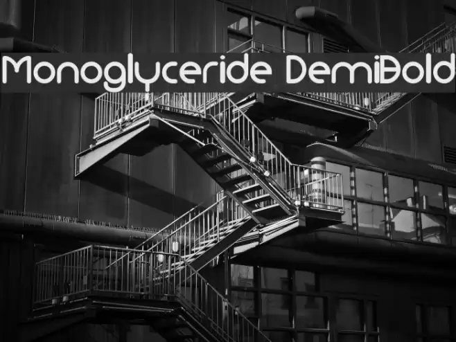 Monoglyceride DemiBold Fuentes examples