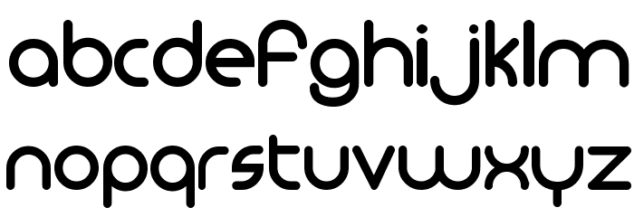 Monoglyceride DemiBold Font LOWERCASE