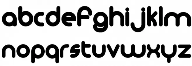 Monoglyceride ExtraBold Шрифта строчной