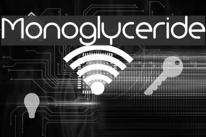 Monoglyceride Font examples