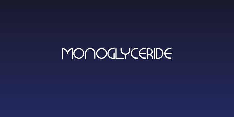 Monoglyceride Social Header