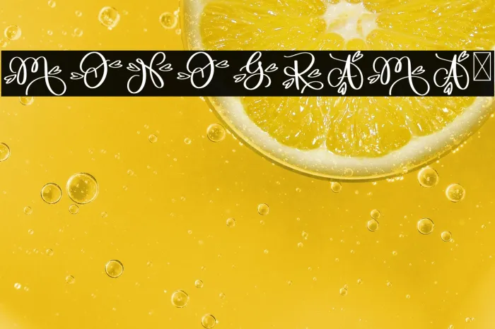 Monogram A1 Example 2