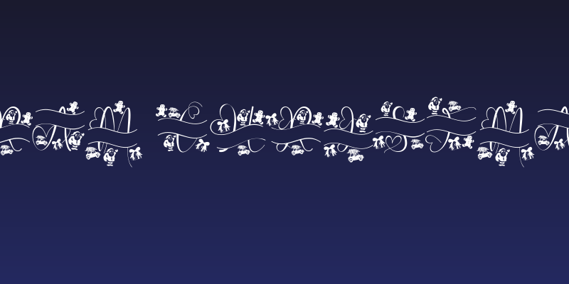 Monogram Christmas Gift Social Header