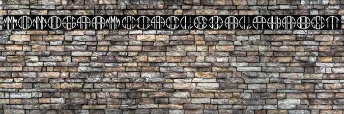 Monogram Circle 3 Alphabet Example 1