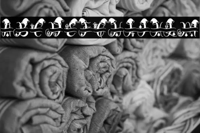 Monogram Diary Font examples