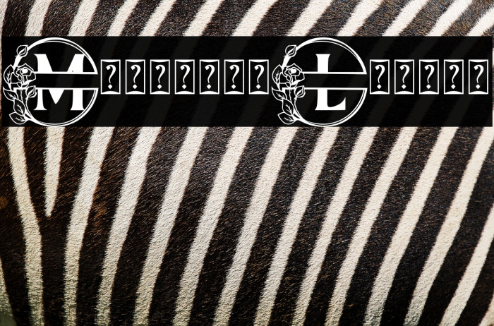 Monogram Lovely Example 1