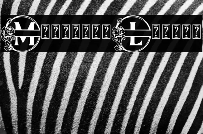 Monogram Lovely Example 1