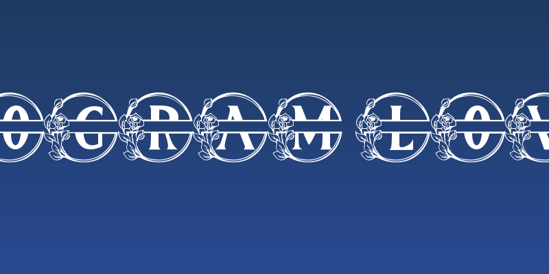 Monogram Lovely Social Header